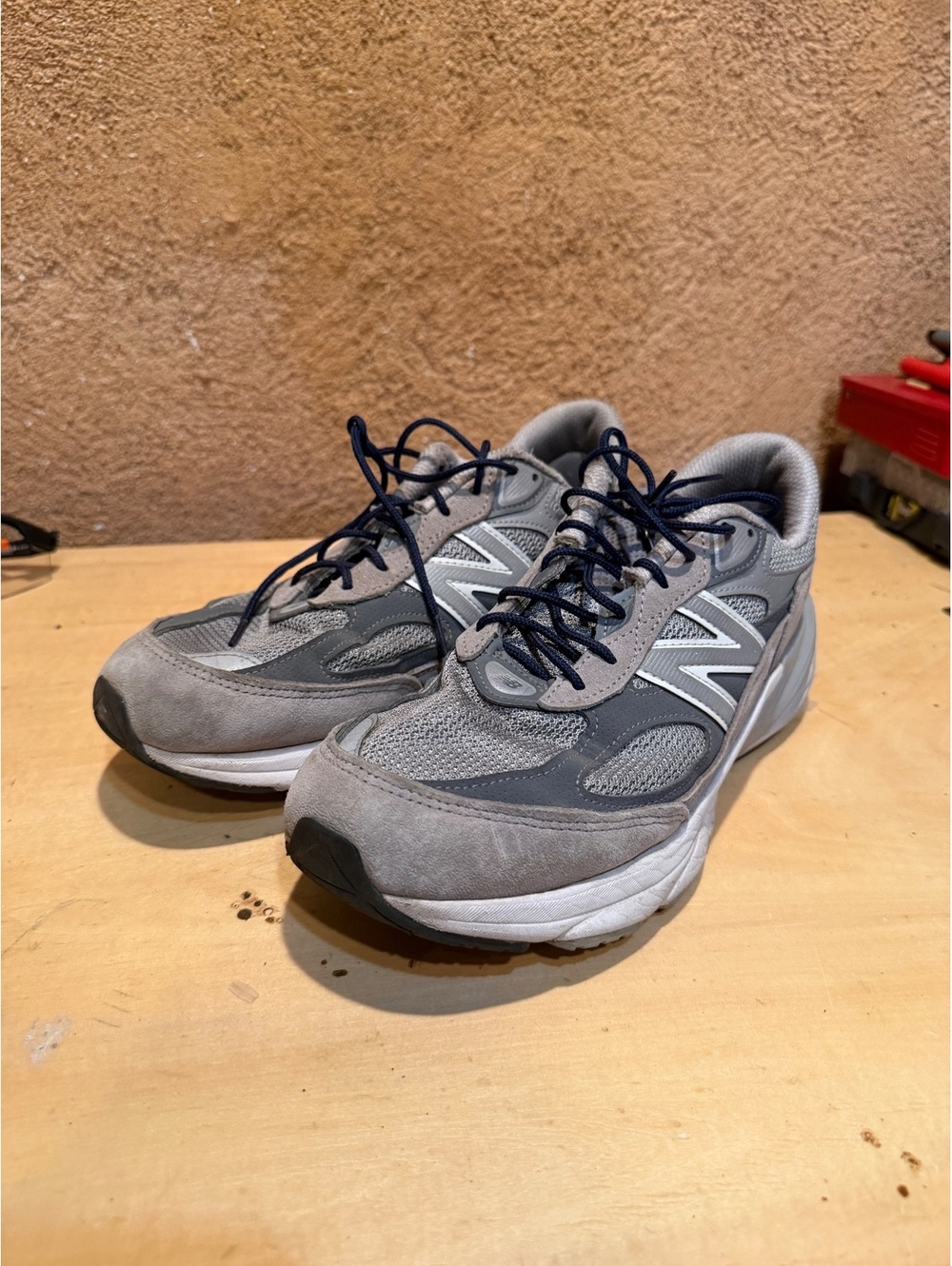New Balance 990 gray sneakers